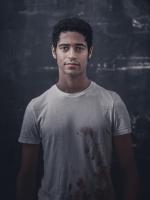 Alfred Enoch, behind the scenes on the Red photoshoot, 2017