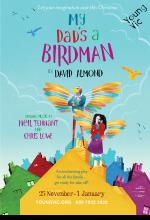 My Dad's Birdman theatre poster design by Damien Frost