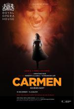 Carmen opera poster design by Damien Frost