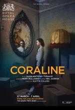 Coraline the opera poster design by Damien Frost