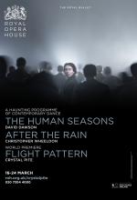 The Human Seasons | Flight Pattern ballet poster design by Damien Frost