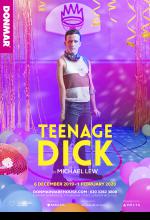 Teenage Dick theatre poster design by Damien Frost