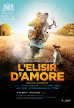 L'elisir d'amore poster design by Damien Frost