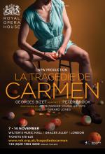 La Tragédie de Carmen opera poster design by Damien Frost