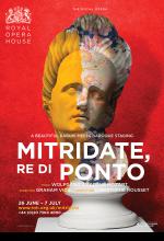 Mitridate, Re Di Ponto opera poster design by Damien Frost