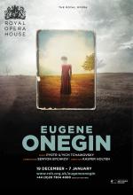 Eugene Onegin opera poster design by Damien Frost