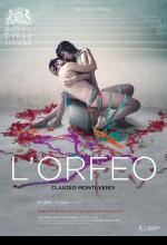 Orfeo opera poster design by Damien Frost