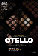 Otello: Royal Opera House poster design by Damien Frost