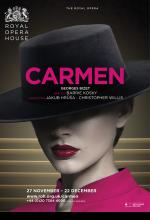 Carmen opera poster design by Damien Frost