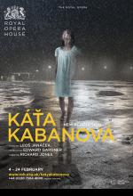 Katya Kabanova opera poster design by Damien Frost