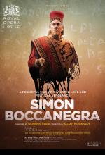 Simon Boccanegra opera poster design by Damien Frost