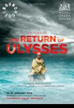 The Return of Ulysses opera poster design by Damien Frost