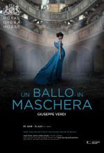 Un Ballo in Maschera opera poster design by Damien Frost