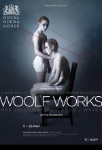 Woolf Works ballet poster design by Damien Frost