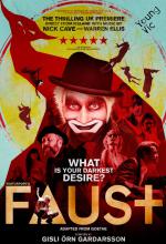 Faust - Young Vic theatre poster design by Damien Frost