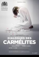 Dialogues des Carmélites opera poster design by Damien Frost