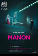 Manon poster design by Damien Frost