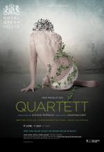 Quartett opera draft-concept poster design by Damien Frost