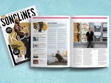 Songlines 66 cover and inside spread