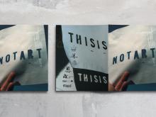 This is Not Art Festival programme cover