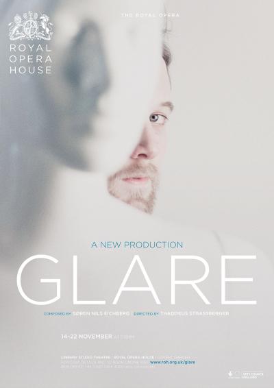 Glare opera poster design by Damien Frost