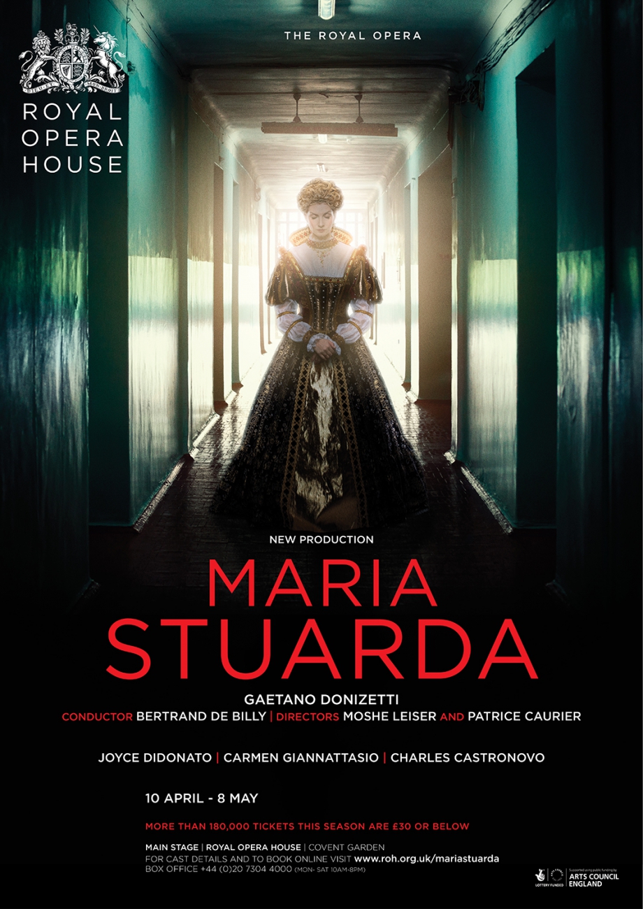 Maria Stuarda poster design by Damien Frost