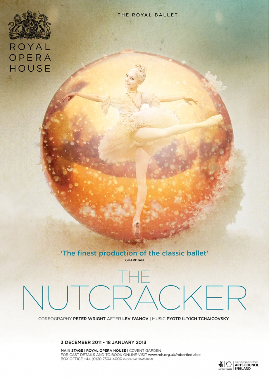 The Nutcracker Ballet Poster by Damien Frost 