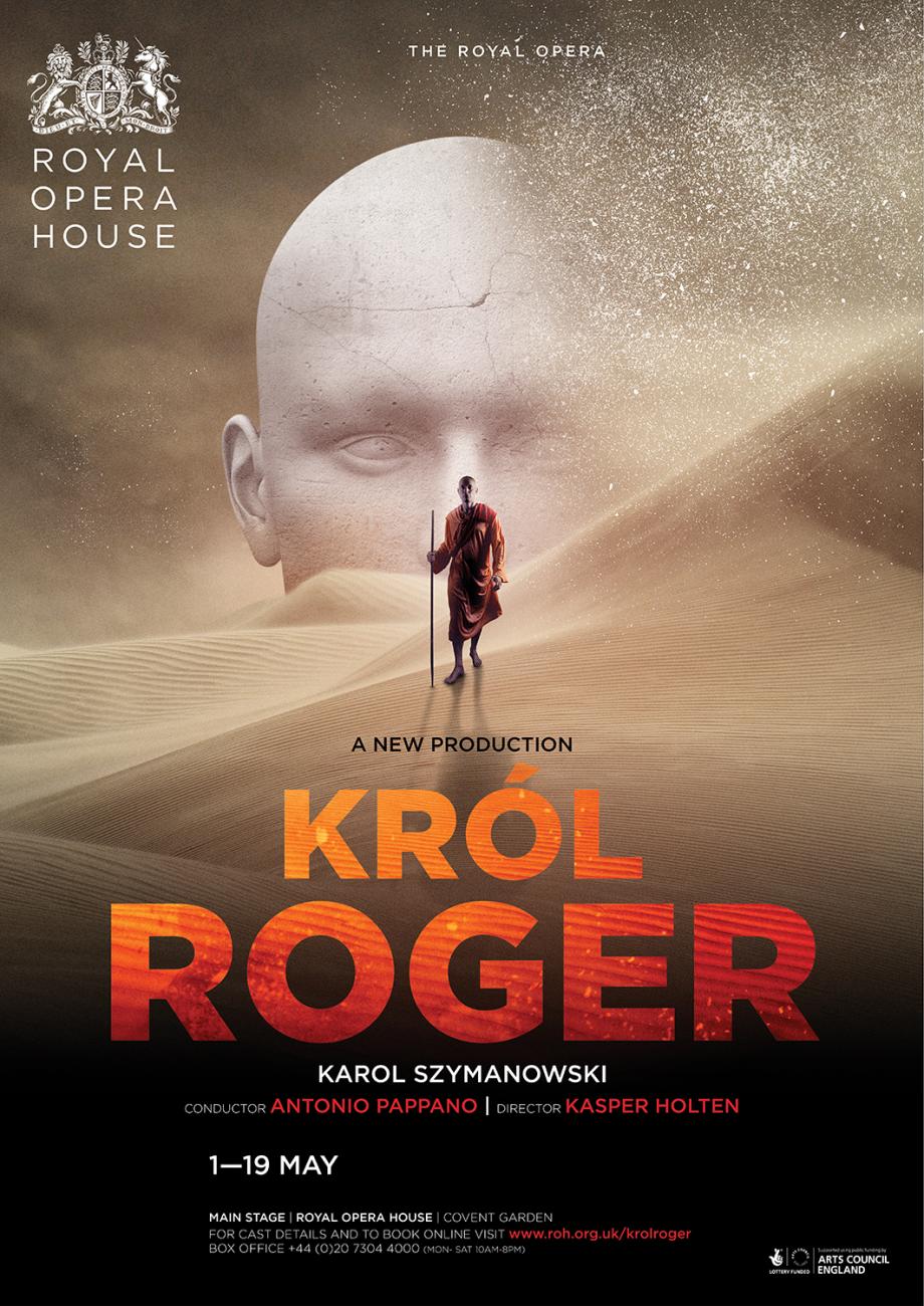 Król Roger poster design by Damien Frost