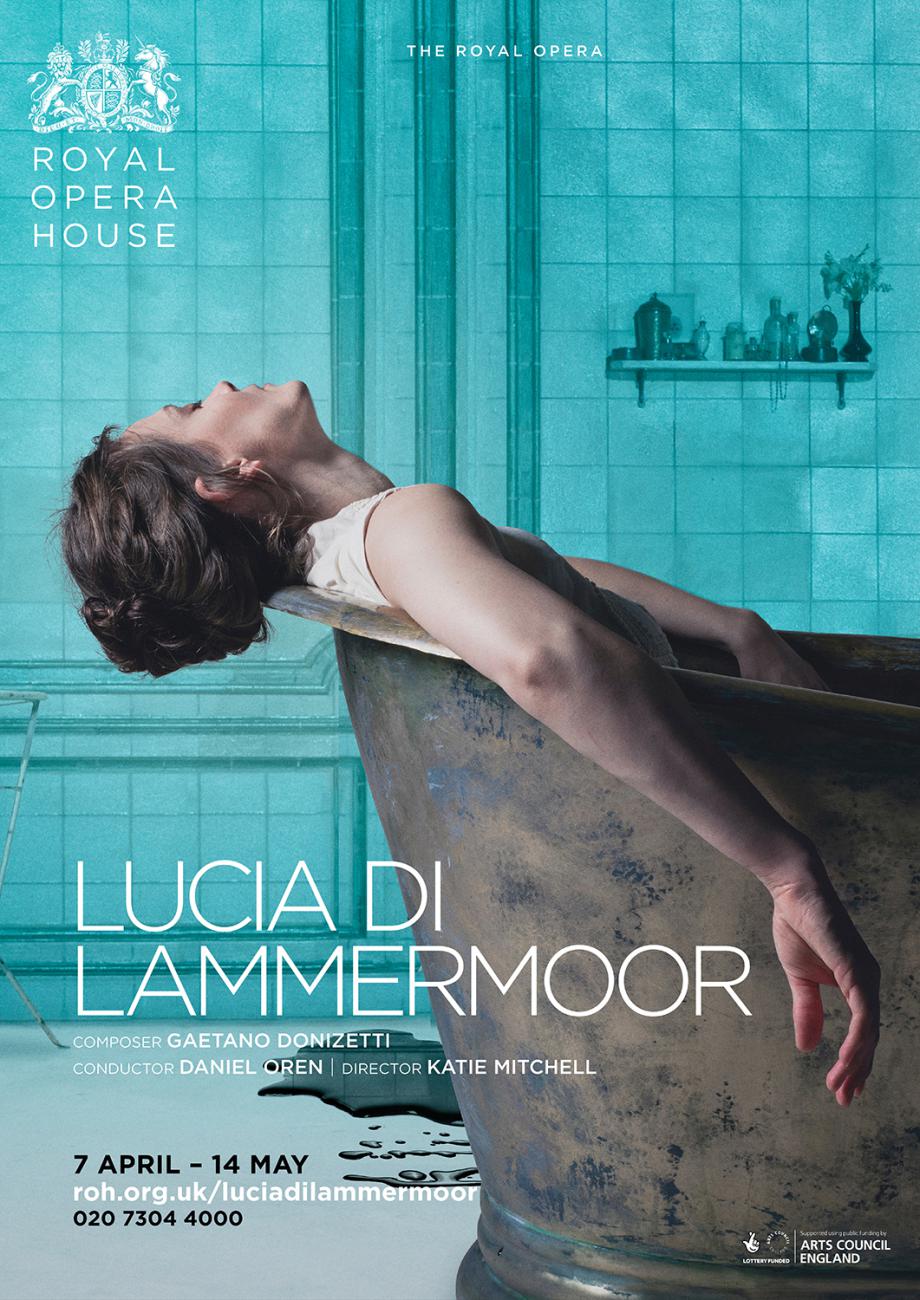 Lucia di Lammermoor poster by Damien Frost