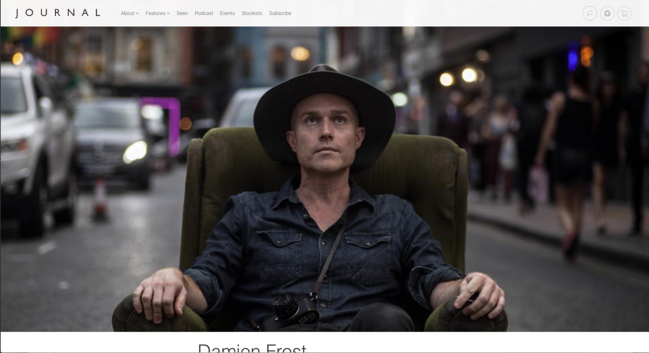 Journal London Damien Frost interview