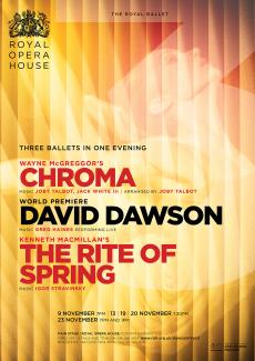 Chroma: Royal Ballet mixed-bill poster