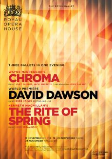 Chroma: Royal Ballet mixed-bill poster