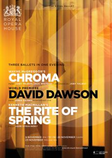 Chroma: Royal Ballet mixed-bill poster