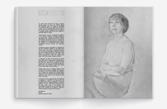 DRAWING CENTRE exhibition catalogue spread