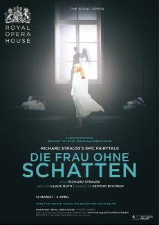 Die Frau ohne Schatten opera poster design by Damien Frost