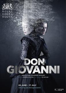 Don Giovanni opera poster design by Damien Frost