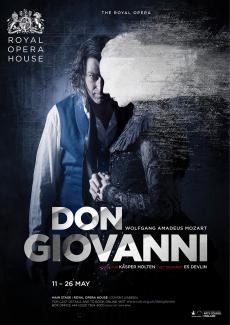 Don Giovanni opera poster design by Damien Frost