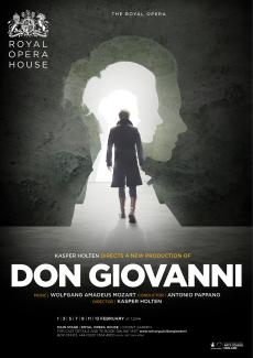 Don Giovanni opera poster design by Damien Frost