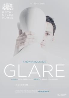 Glare opera poster design by Damien Frost