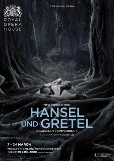 Hansel And Gretel opera poster concept design by Damien Frost
