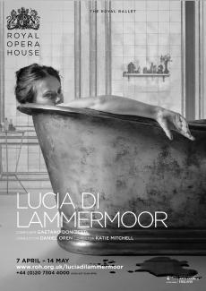 Lucia di Lammermoor poster by Damien Frost