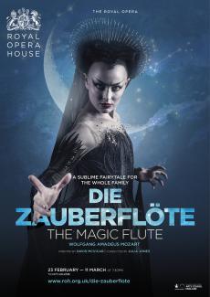 Die Zauberflöte poster design by Damien Frost