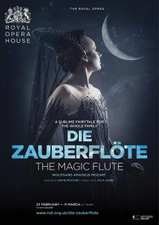 Die Zauberflöte poster design by Damien Frost