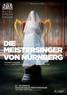 Die Meistersinger von Nürnberg opera poster design by Damien Frost