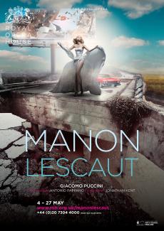 Manon Lescaut opera poster by damien frost