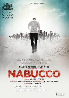 Nabucco opera poster by Damien Frost