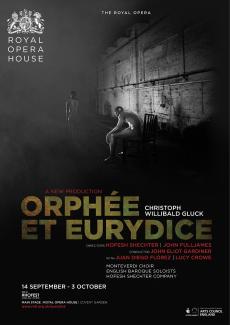 Orphée et Eurydice opera poster design by Damien Frost