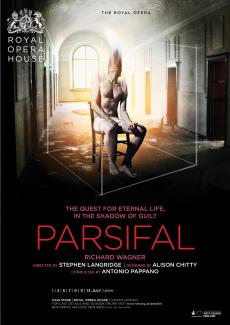 Parsifal opera poster design by Damien Frost