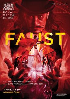 Faust opera poster design by Damien Frost