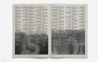This is Not Art Festival programme inside spread